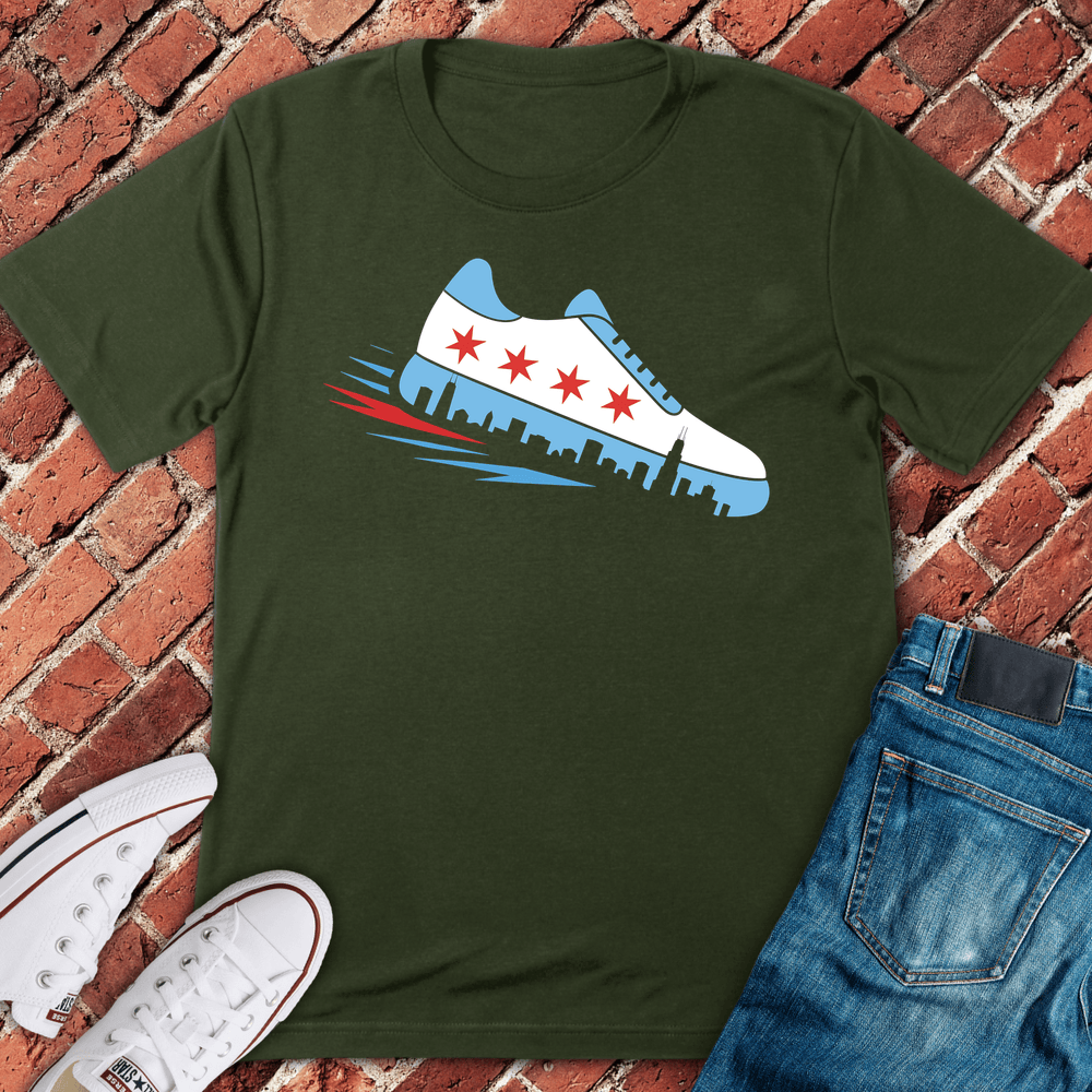 Chicago Kicks T-Shirt - Military Green