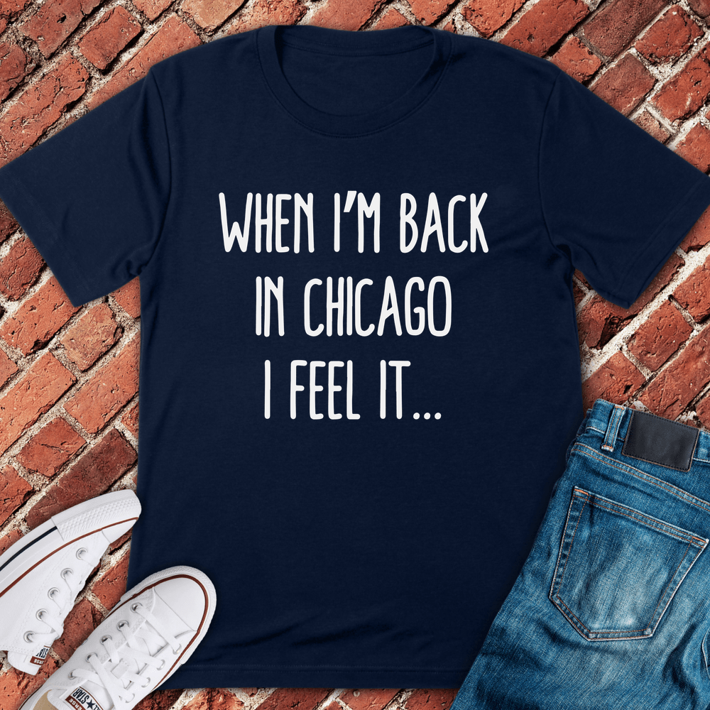 Back In Chicago T-Shirt - Navy