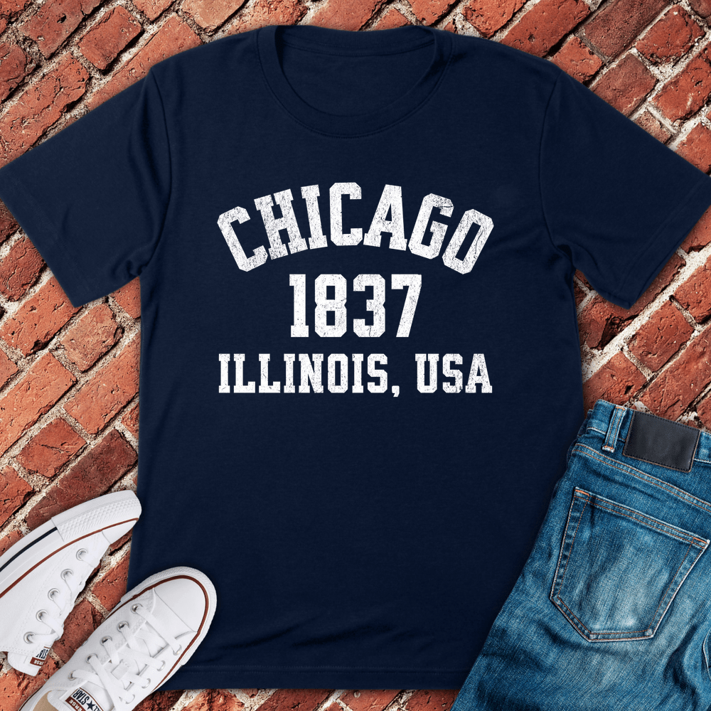 Chicago City Of Chicago Incorporation 1 - Navy