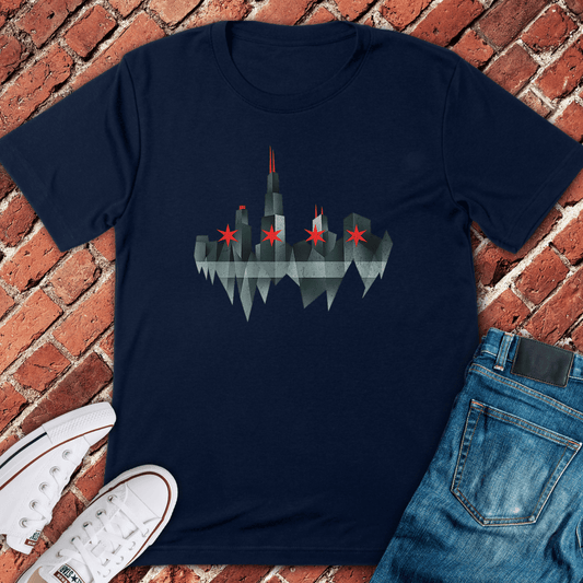 Starline Shadows T-Shirt - Navy