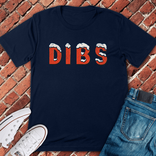 Snowy Dibs T-Shirt - Navy