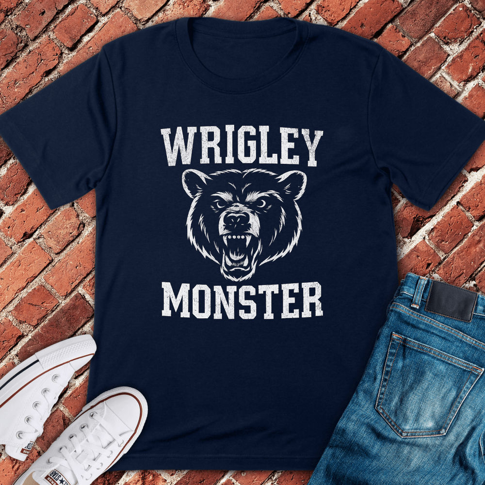 Wrigley Monster T-Shirt - Navy