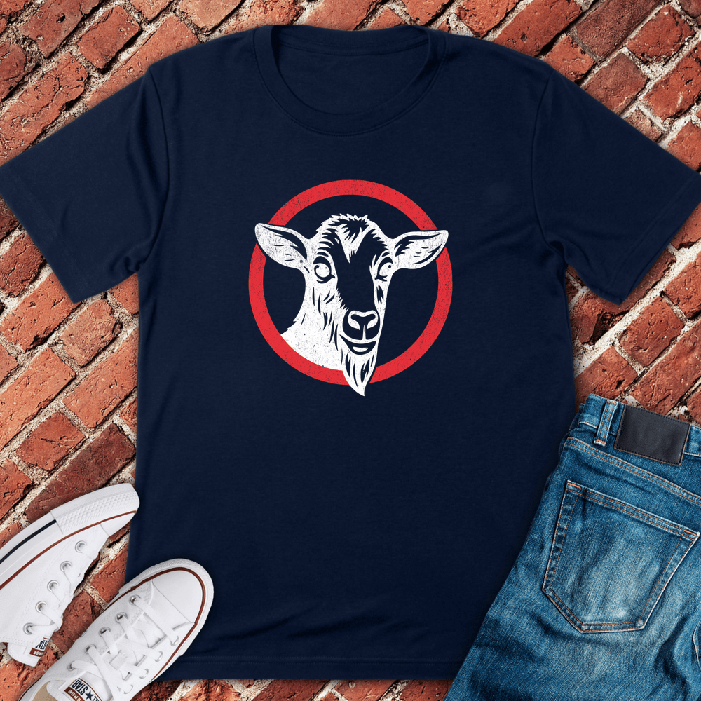 Chicago's Goat T-Shirt - Navy