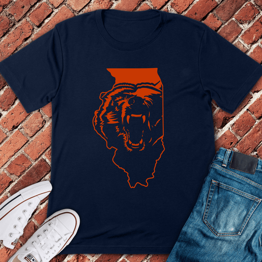 Bear Territory T-Shirt - Navy