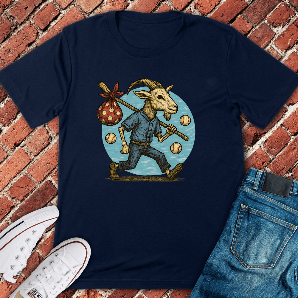 Bye Bye Billy T-Shirt - Navy