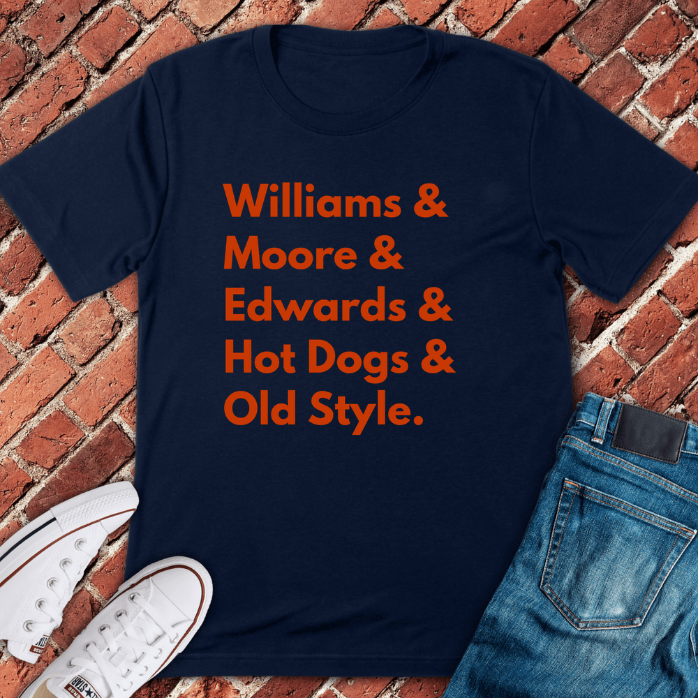 Bear Roll Call T-Shirt - Navy