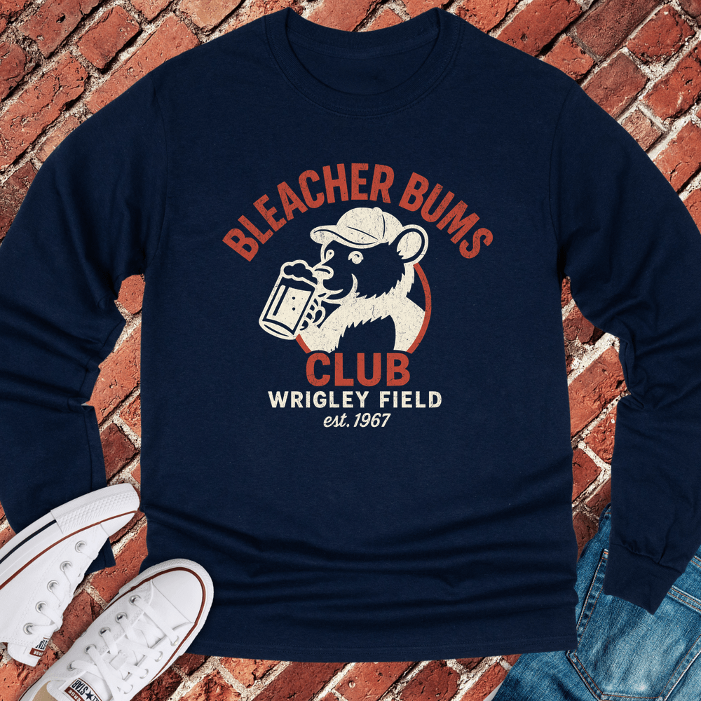 Bleacher Bums Club Long Sleeve - Navy