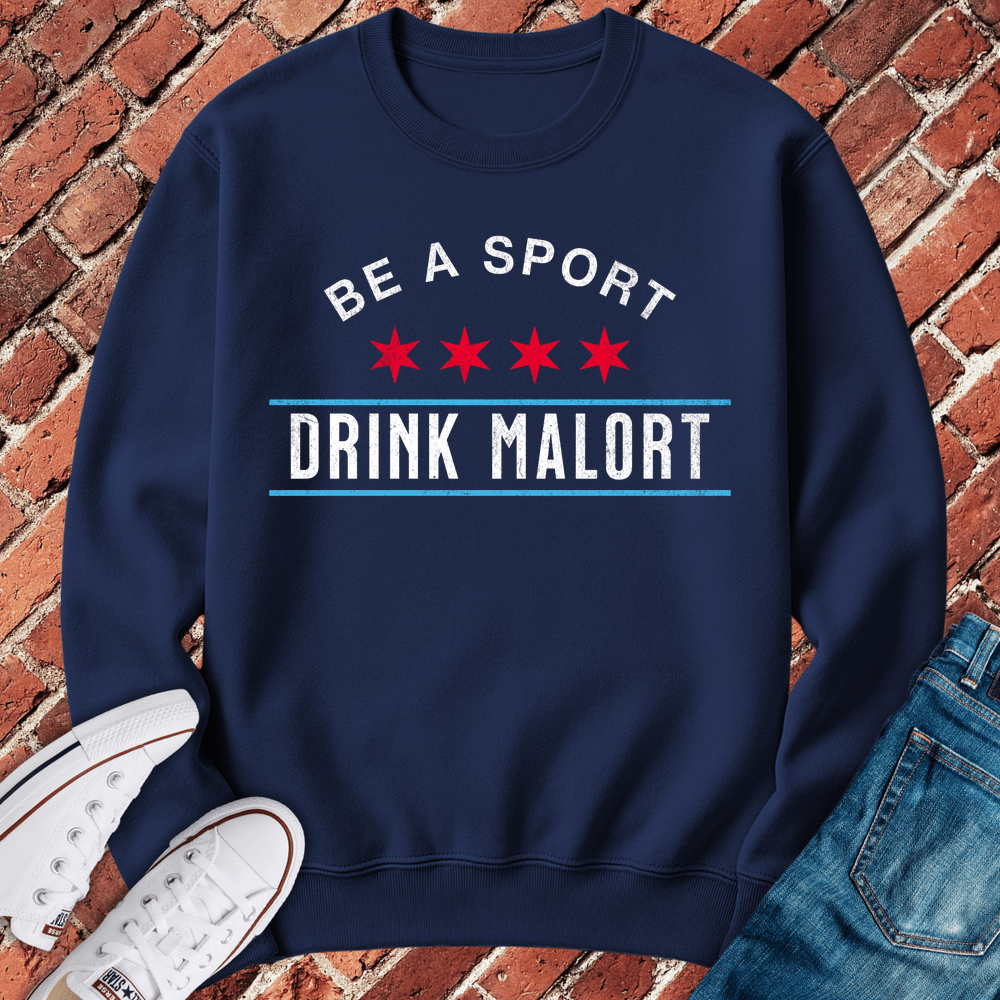 Be a Sport Crewneck - Navy