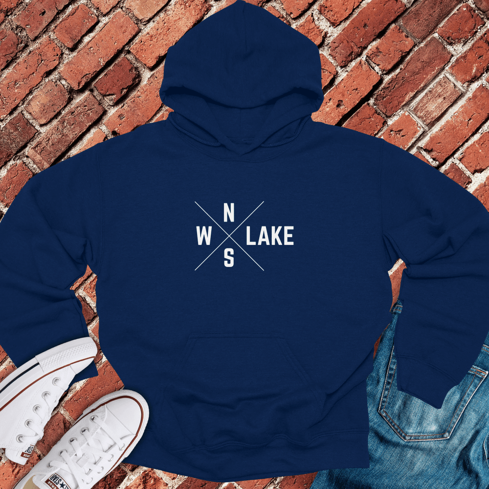 Chicagoans Compass Hoodie - Navy