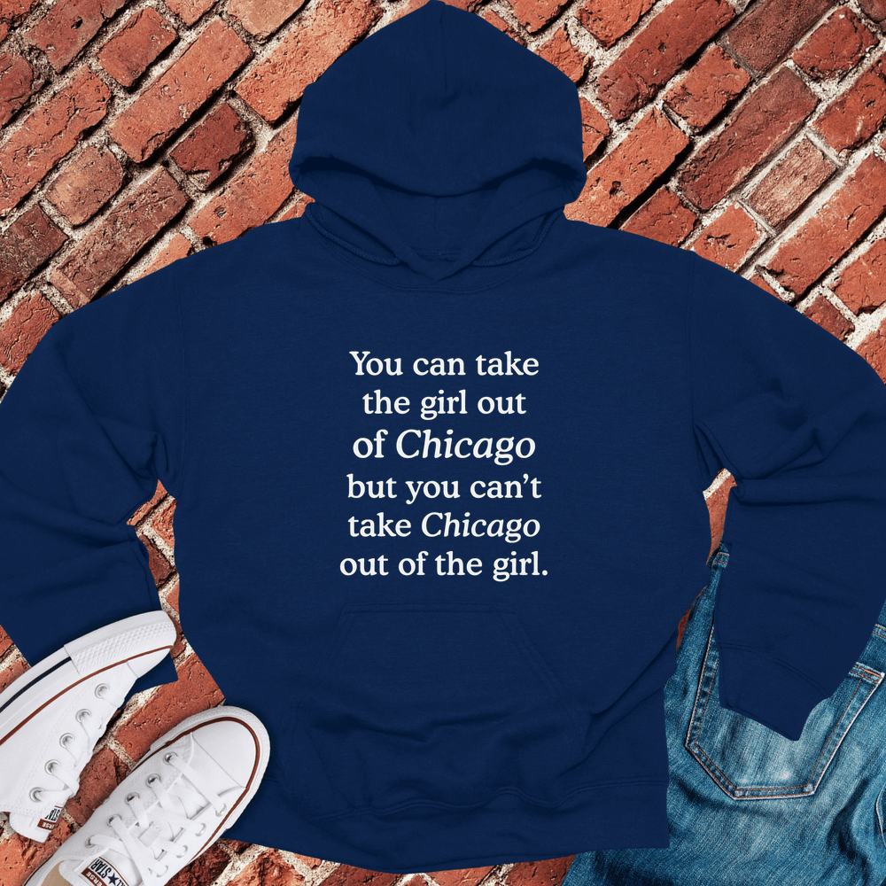 Chicago Girl Forever Hoodie - Navy