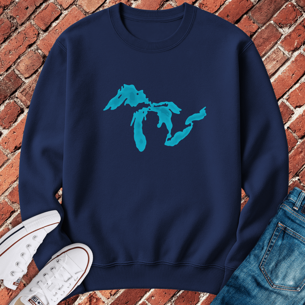 Great Lakes Crewneck - Navy
