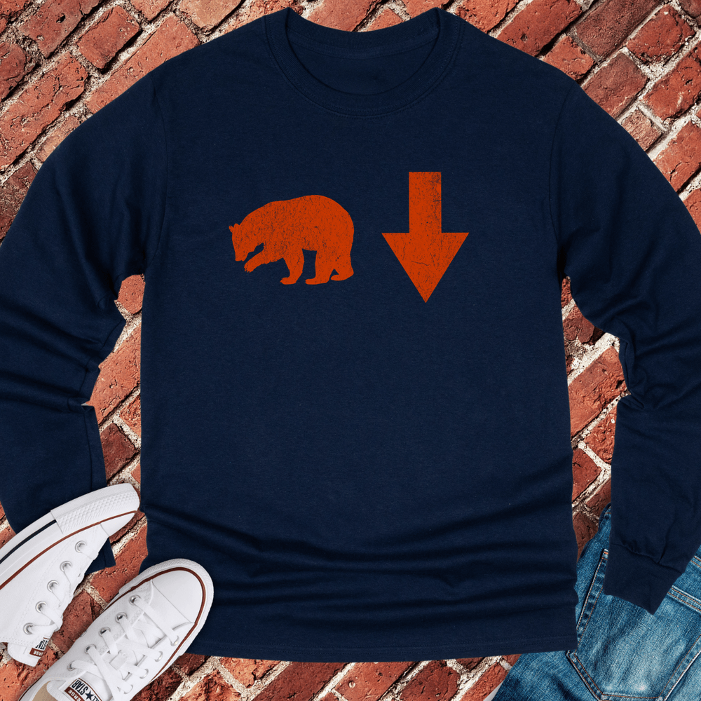 Bear Down Long Sleeve - Navy
