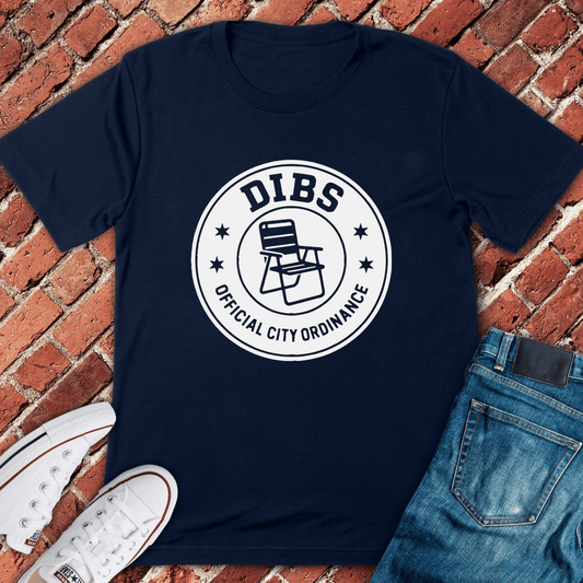 Dibs Ordinance T-Shirt - Navy