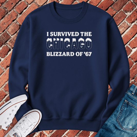 Blizzard Of '67 Crewneck - Navy