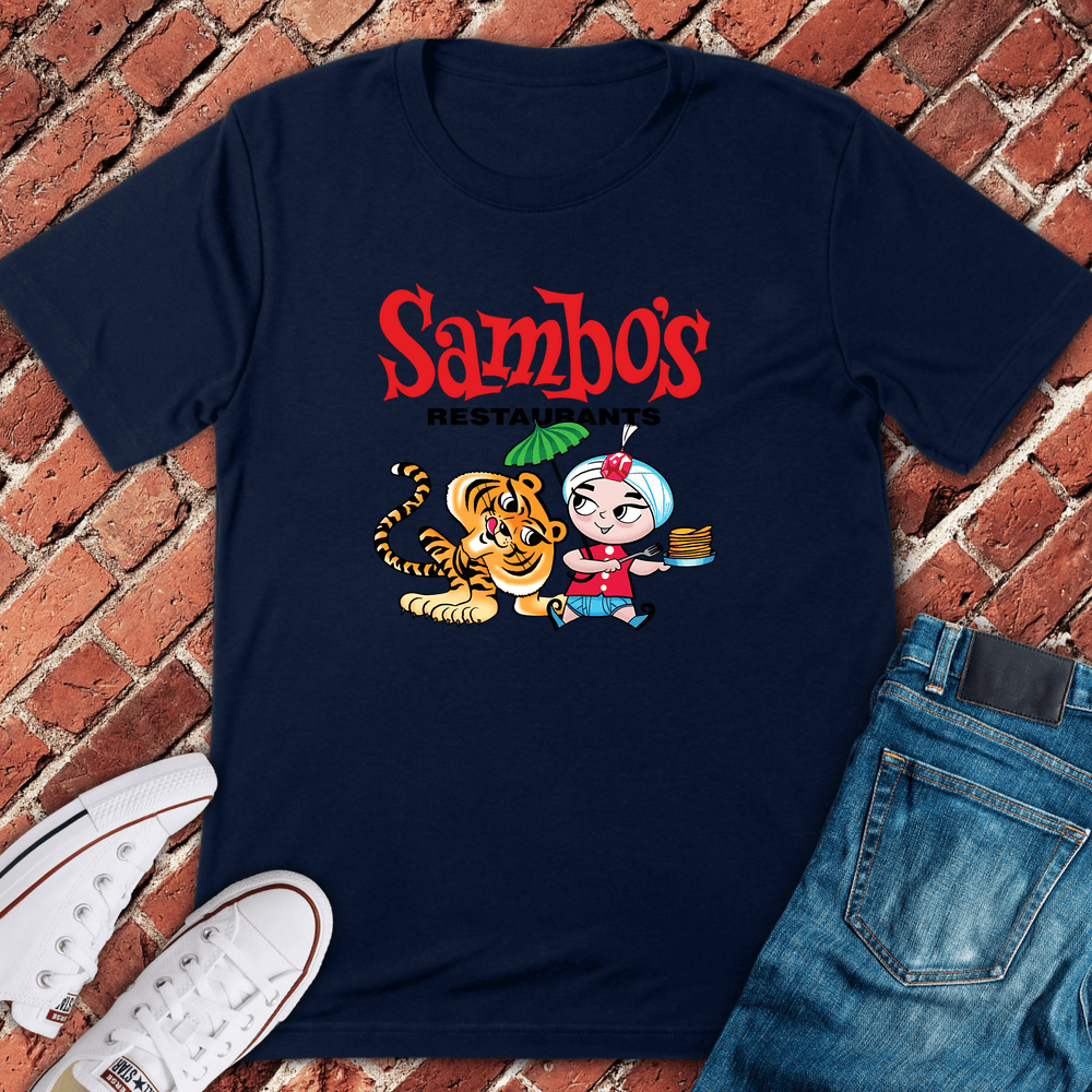 Sambo’s Throwback T-Shirt - Navy