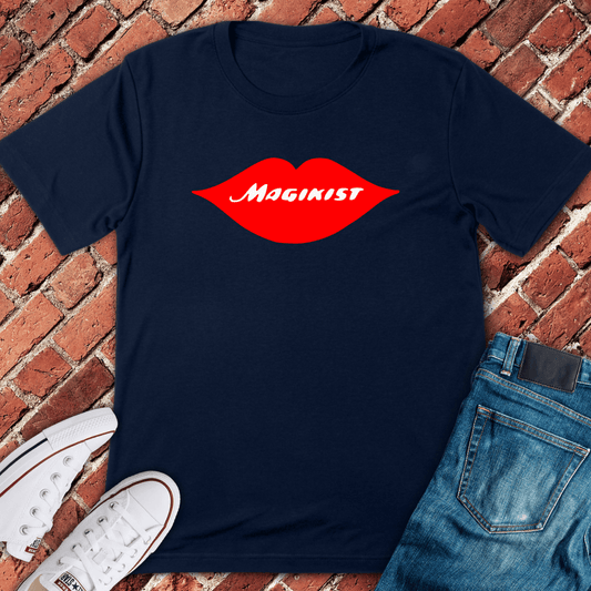 Magikist Lips T-Shirt - Navy