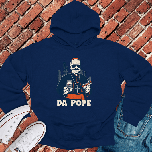 Da Chicago Pope Hoodie - Navy