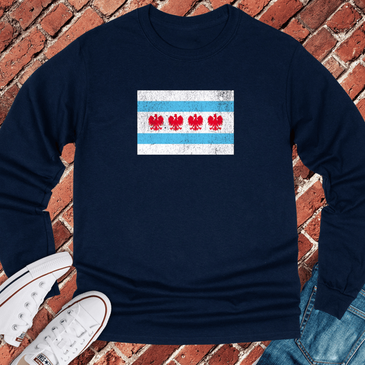 Polska Pride Long Sleeve - Navy
