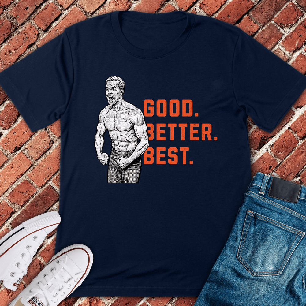 Good Better Best T-Shirt - Navy