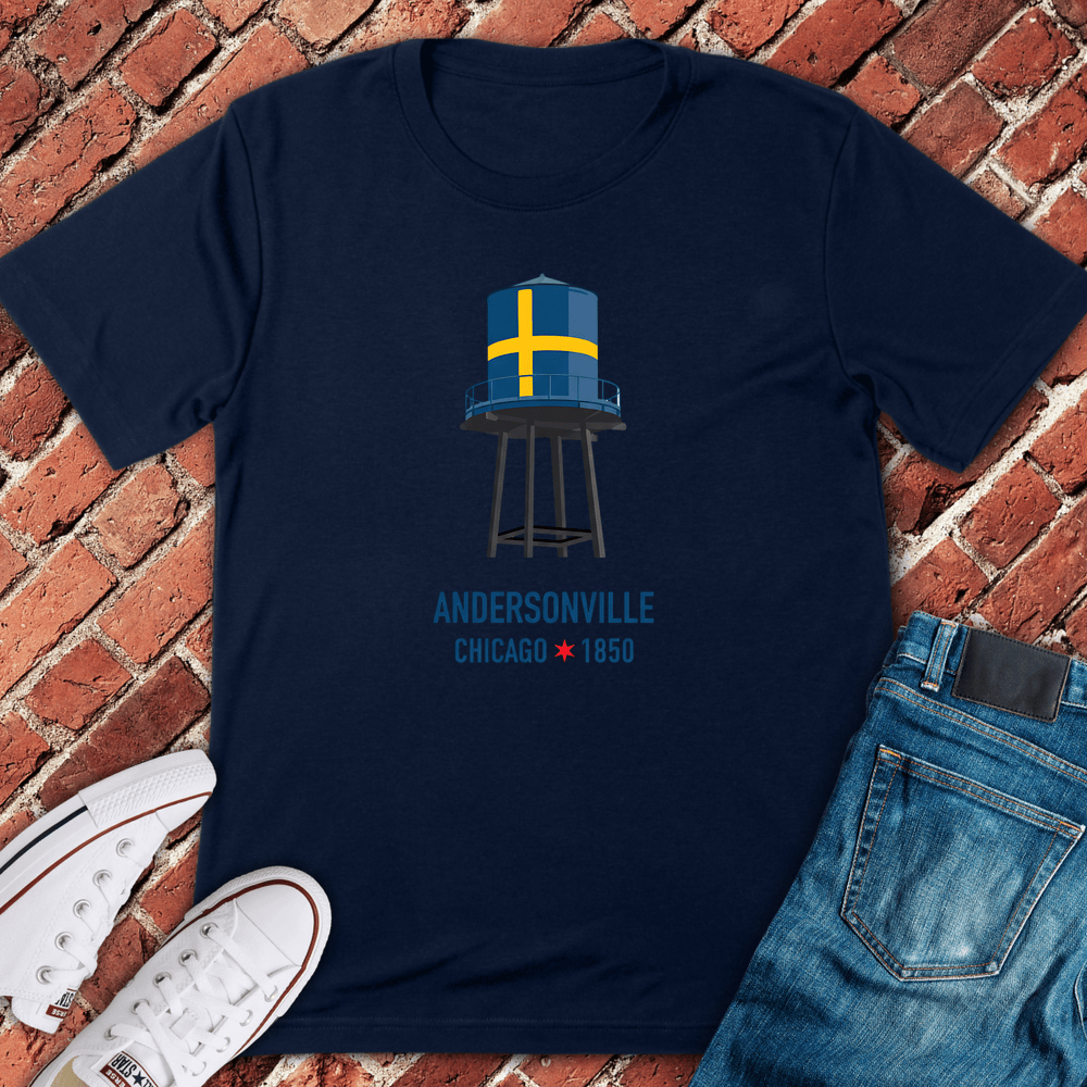 Andersonville 1850 T-Shirt - Navy