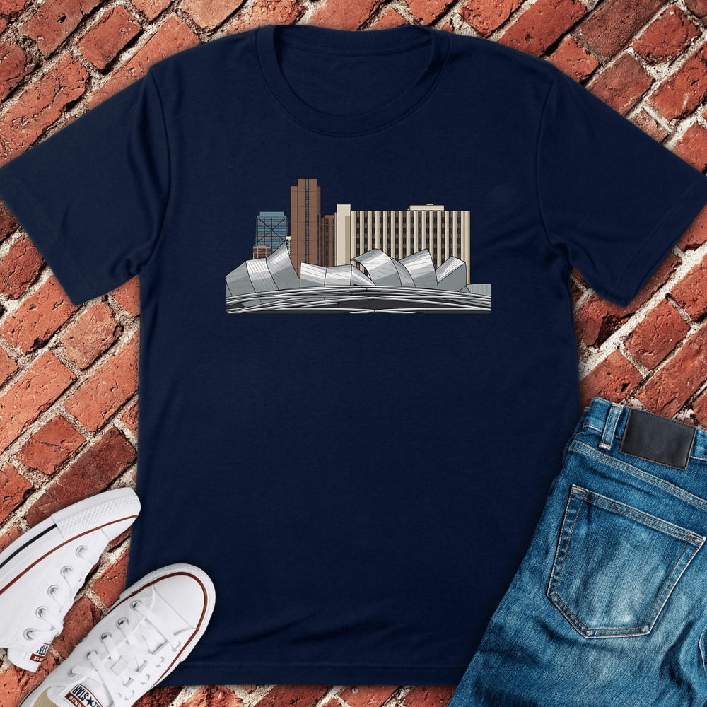 Jay Pritzker Pavilion T-Shirt - Navy
