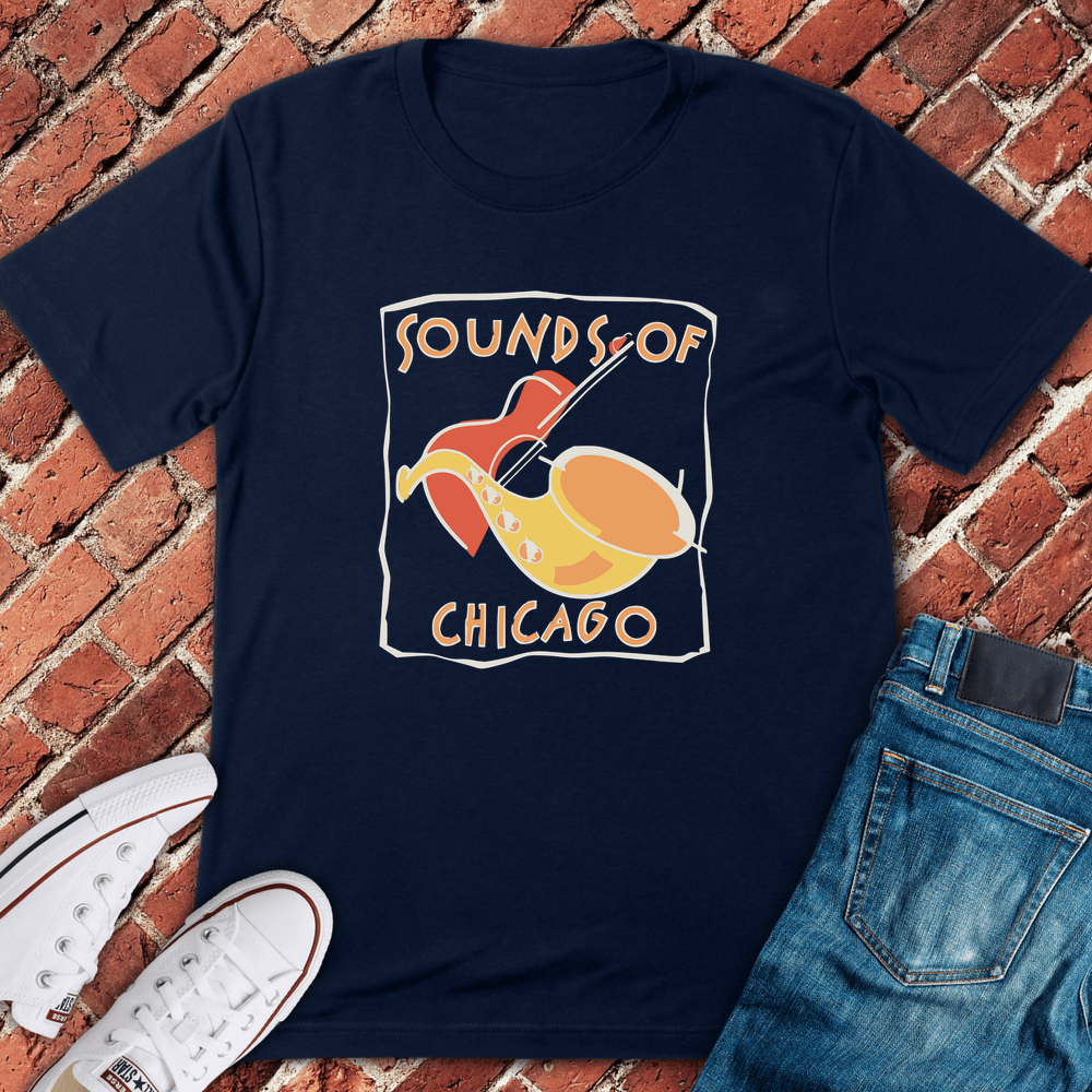 Sounds of Chicago T-Shirt - Navy