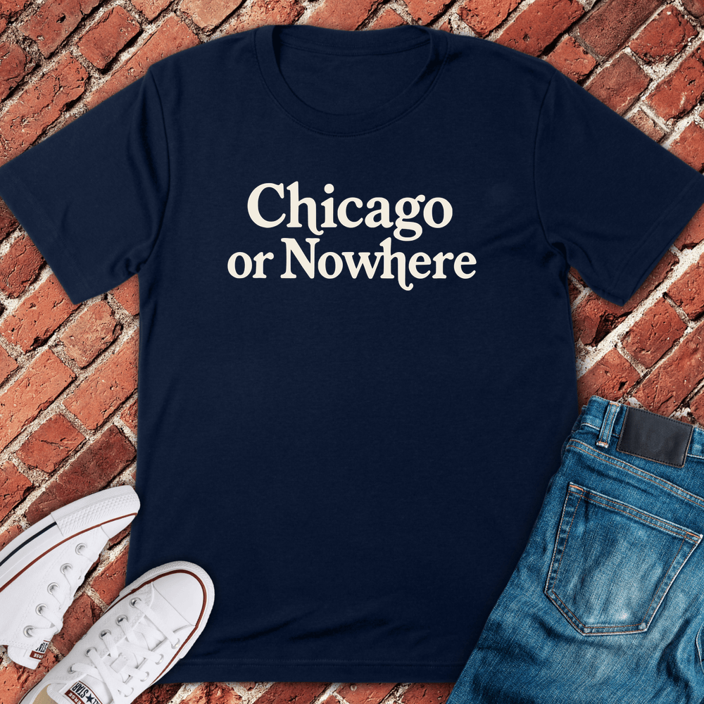 Chi or Nowhere T-Shirt - Navy