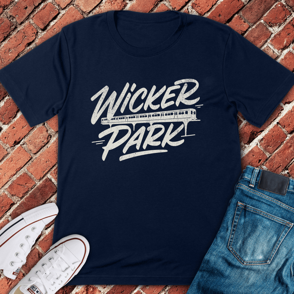 Wicker Park Style T-Shirt - Navy