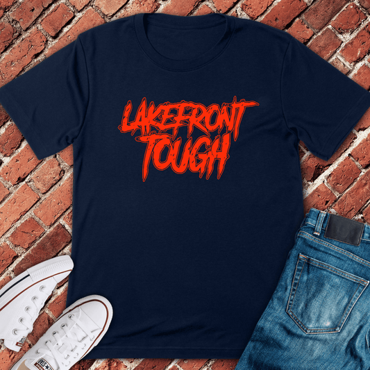 Lakefront Script T-Shirt - Navy