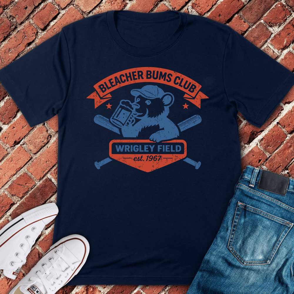 Bleacher Bums T-Shirt - Navy