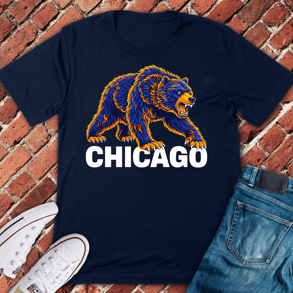 Chicago Grizzly T-Shirt - Navy