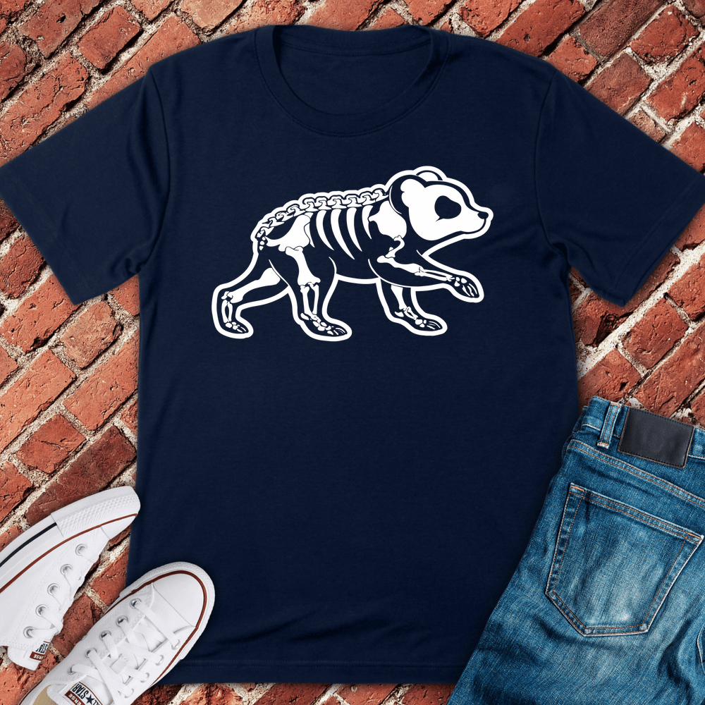Chain Gang Bear T-Shirt - Navy