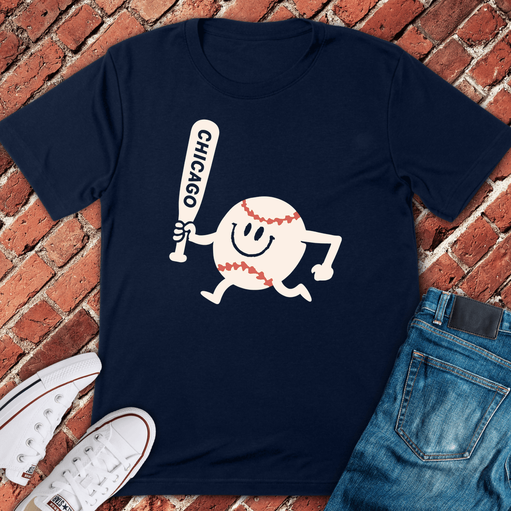 Chicago Slugger T-Shirt - Navy