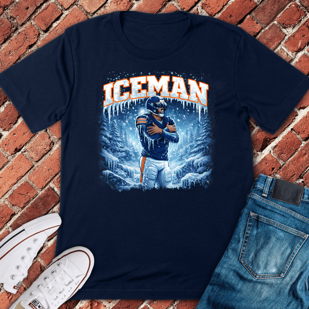 Frozen Iceman T-Shirt - Navy