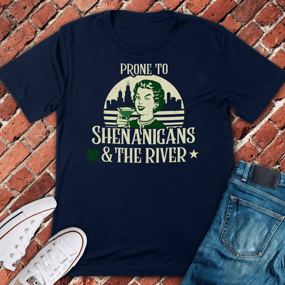 River Shenanigans T-Shirt - Navy