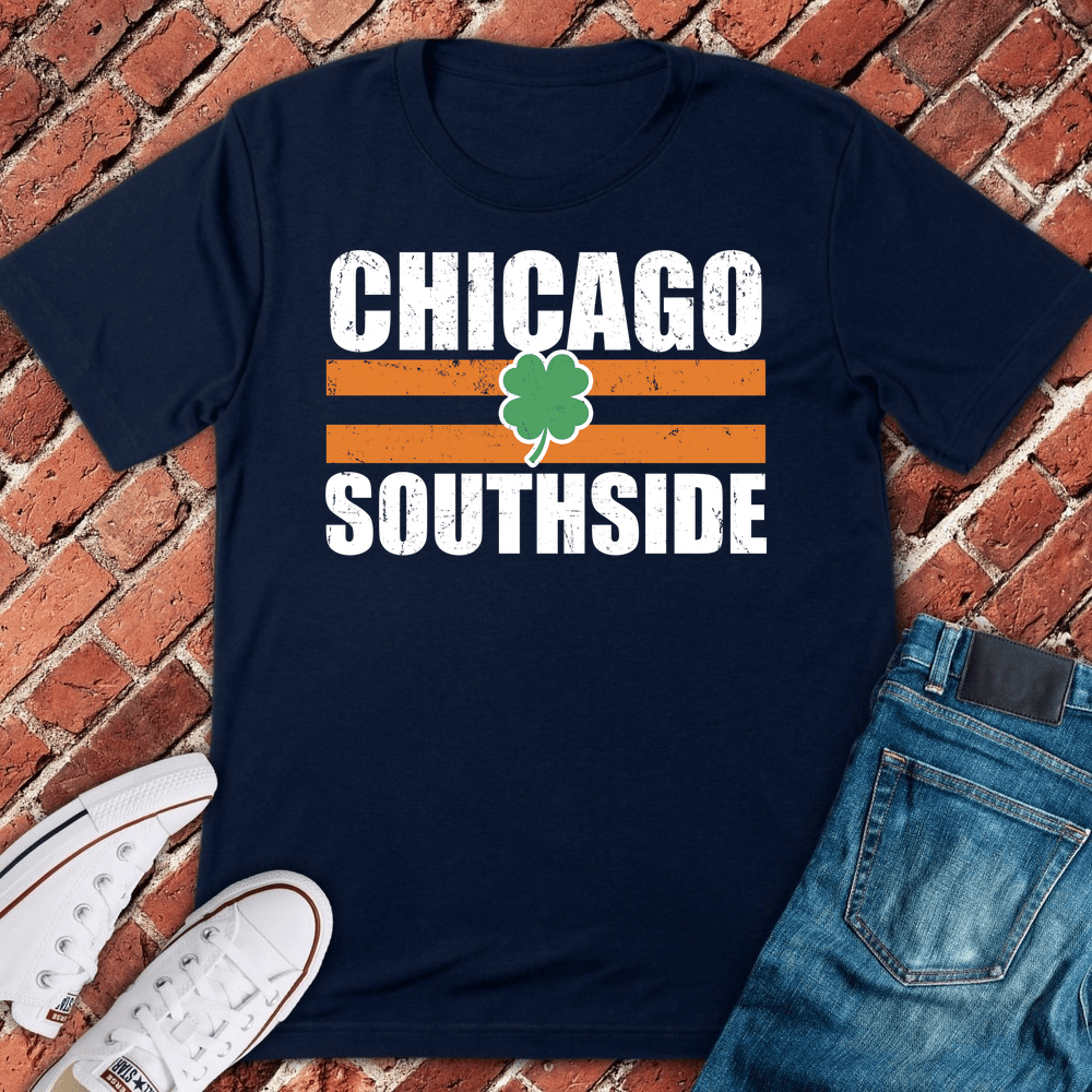 Southside Shamrock T-Shirt - Navy