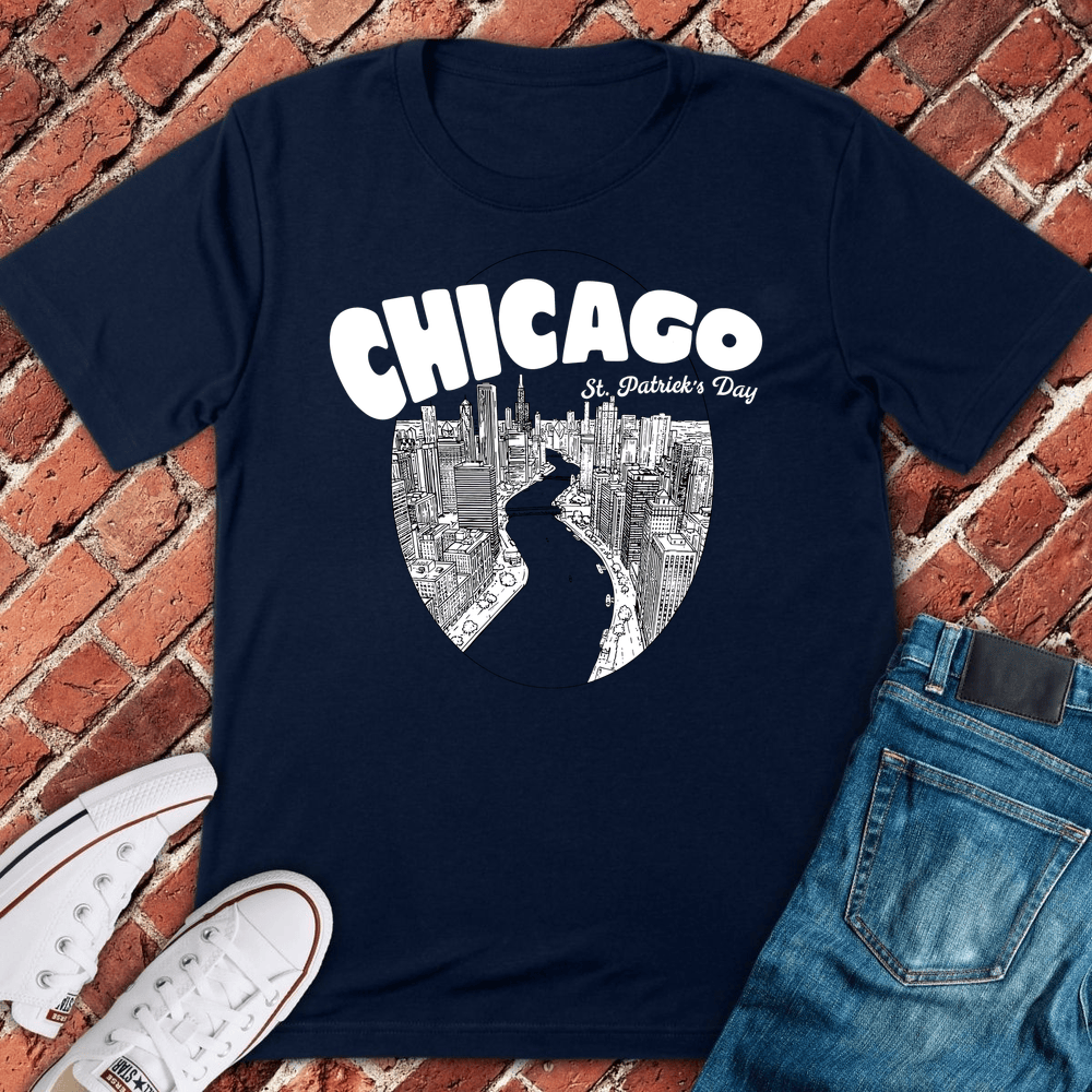 Emerald Coast Chicago T-Shirt - Navy
