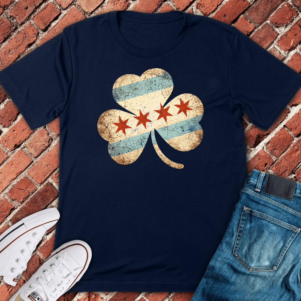 Chi Shamrock T-Shirt - Navy