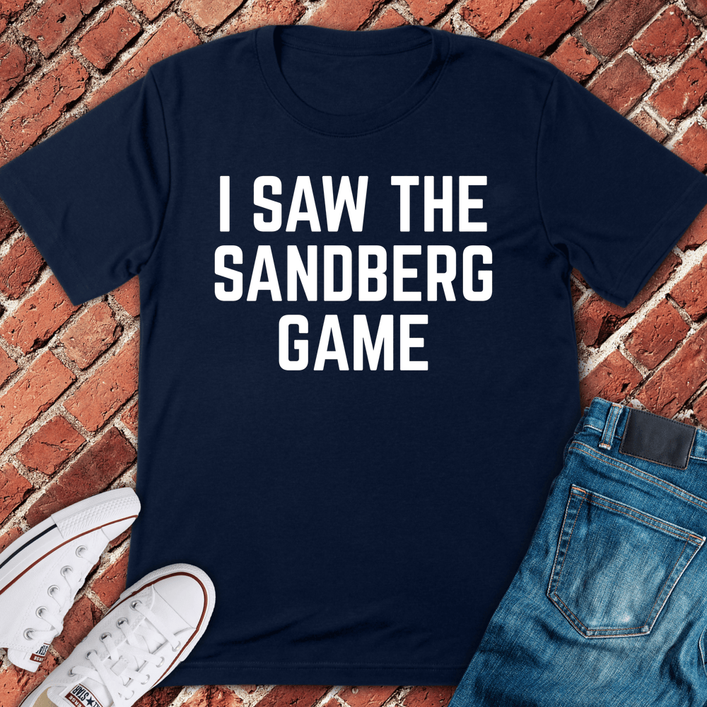Sandberg Game Fan T-Shirt - Navy