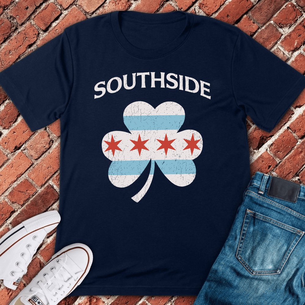 Southside Clover T-Shirt - Navy