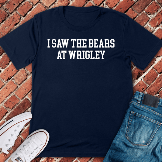 Saw Bears Wrigley T-Shirt - Navy
