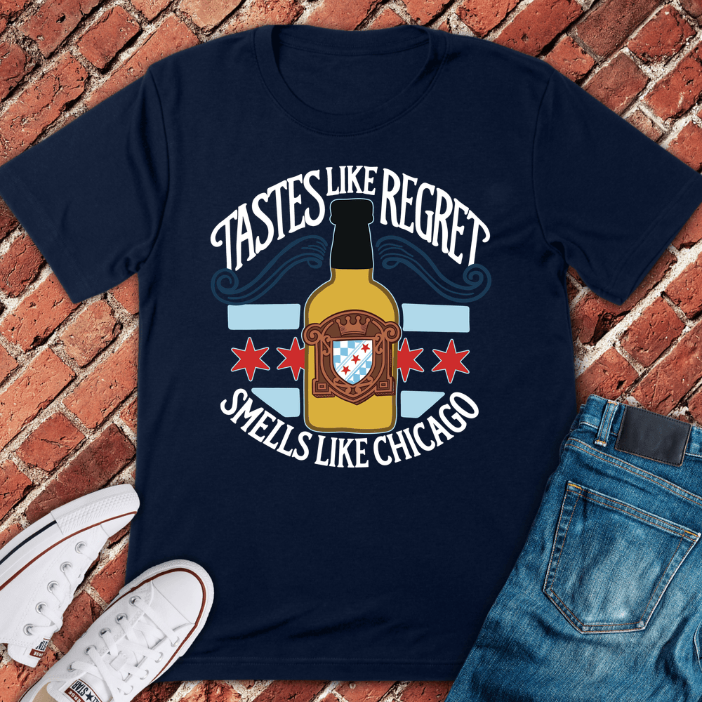 Chicago Tastes T-Shirt - Navy