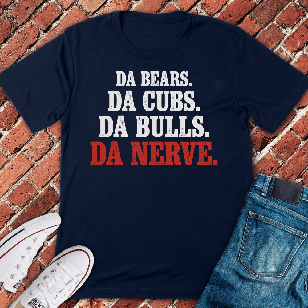 Da Nerve Chicago T-Shirt - Navy