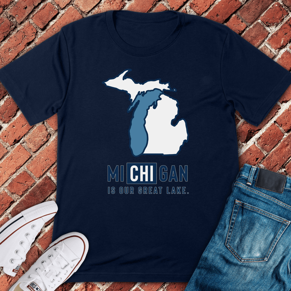 Great Lake State T-Shirt - Navy