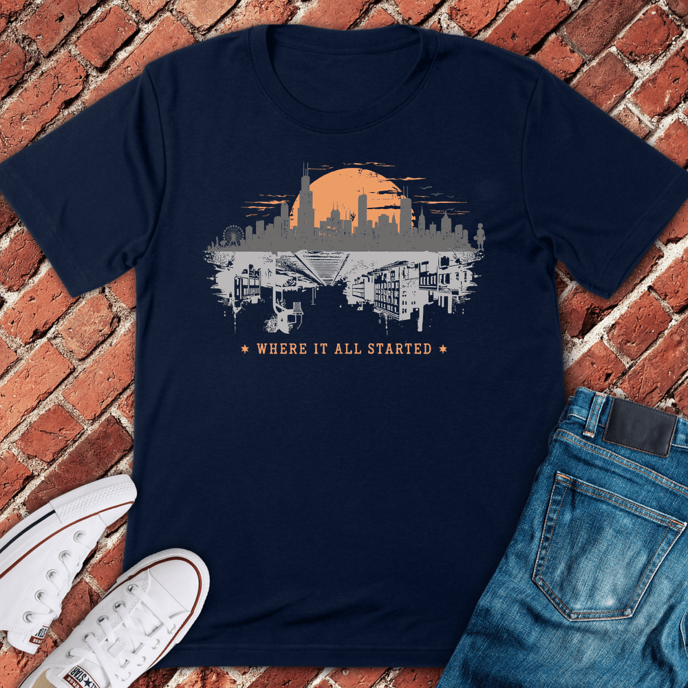Where It Began T-Shirt - Navy