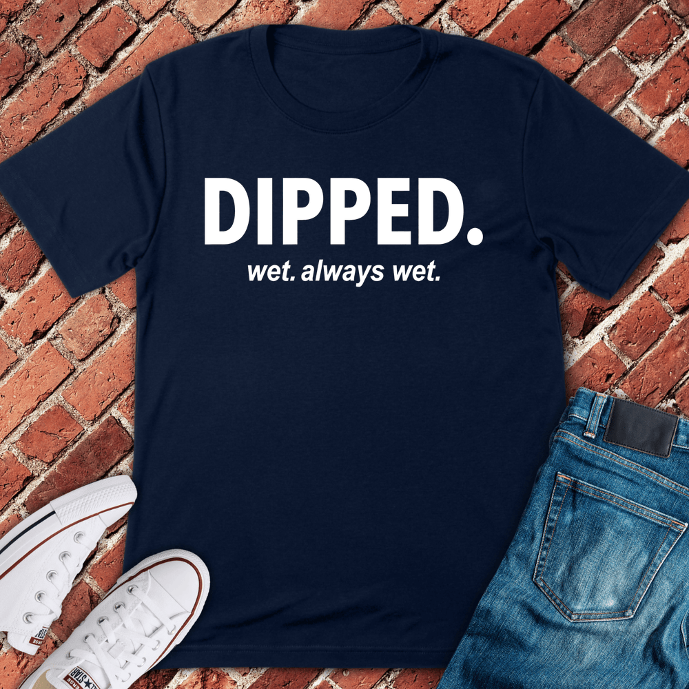 Dipped Always Wet T-Shirt - Navy
