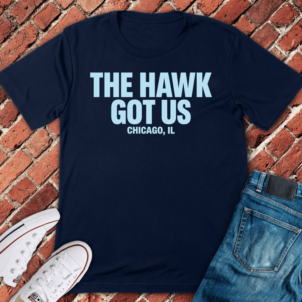 Hawk Got Us T-Shirt - Navy