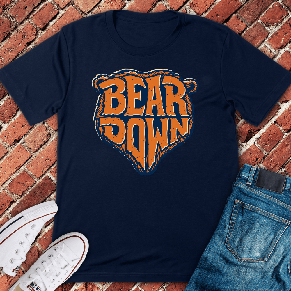 Bear Down Spirit T-Shirt - Navy