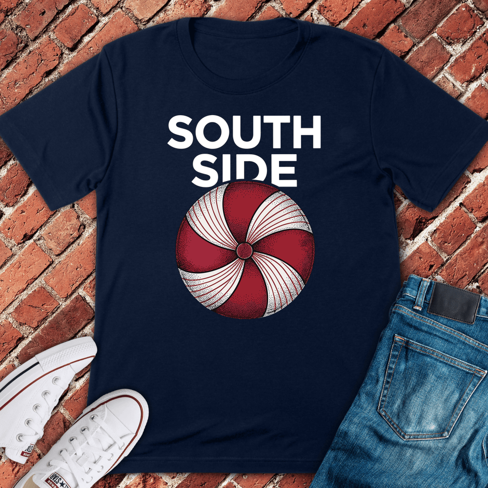 South Side Swirl T-Shirt - Navy