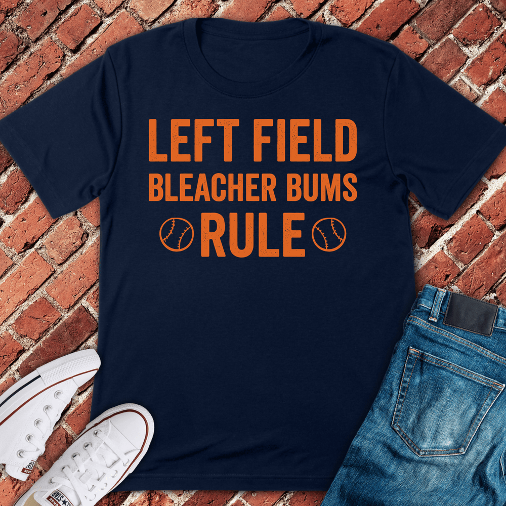 Bleacher Bums Rule T-Shirt - Navy